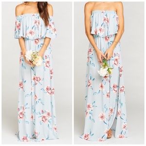 Show Me Your Mumu Hacienda Maxi Dress Flower Hour